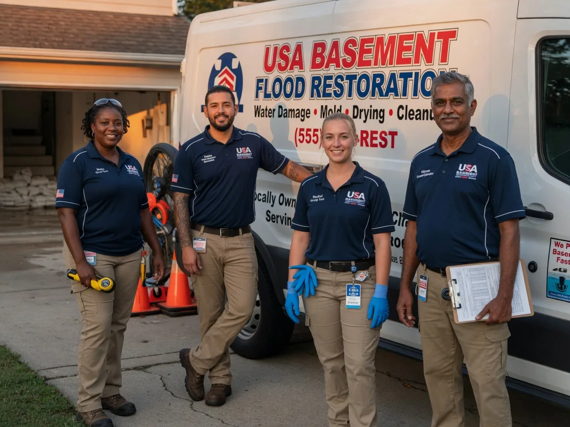 Basement Flood Cleanup company in Hammondsville, OH